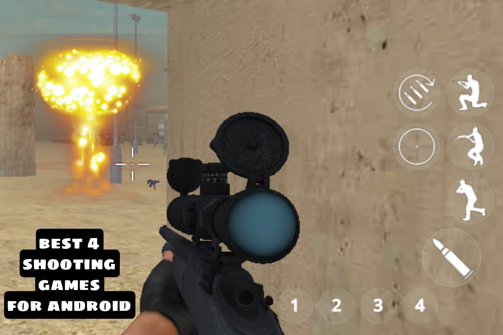 Best 4 Shooting Games for Android » Tamil Tech4u
